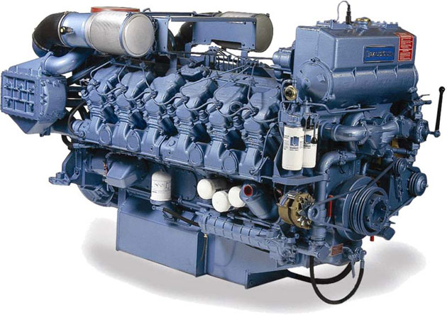 Судовой морской дизельный двигатель 12M26 SRP P4