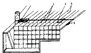 Крепление балок, ригелей, свай квадратного сечения  на верхней палубе судна