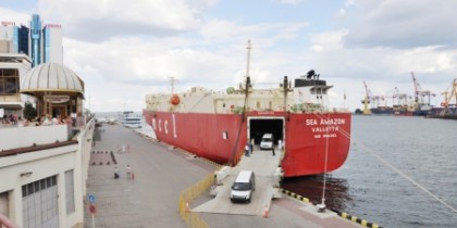Автомобилевоз SEA AMAZON в порту Одесса