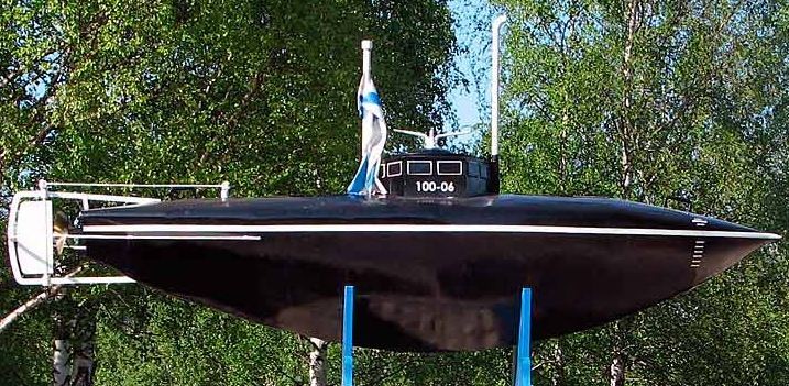 Точная копия второй модели подводной лодки С. К. Джевецкого