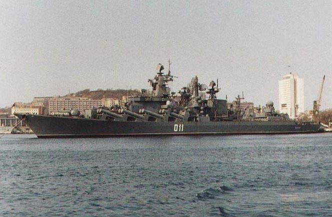 Ракетный крейсер Слава
