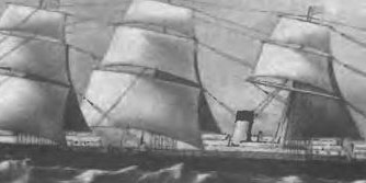 Один из первых пароходов компании Уайт Стар Болтик