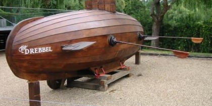 Первая подводная лодка Дреббеля