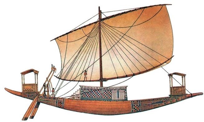 Египетское судно периода Нового царства