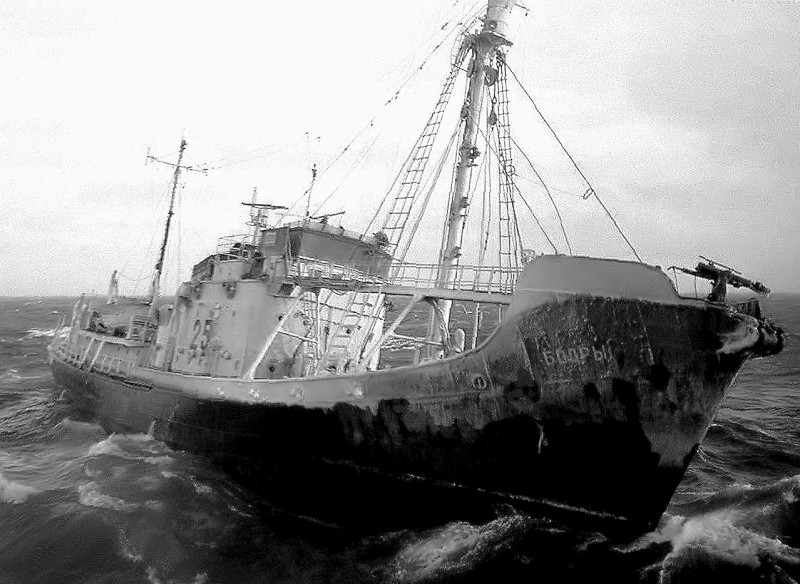 Китобойное судно БОДРЫЙ-25