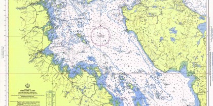Навигационная карта Белого моря